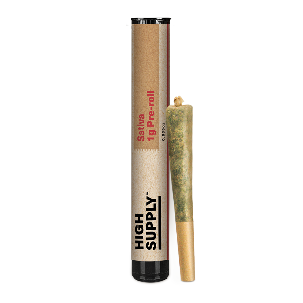 High Supply Sativa Preroll 1g - Berry Gelato - MA