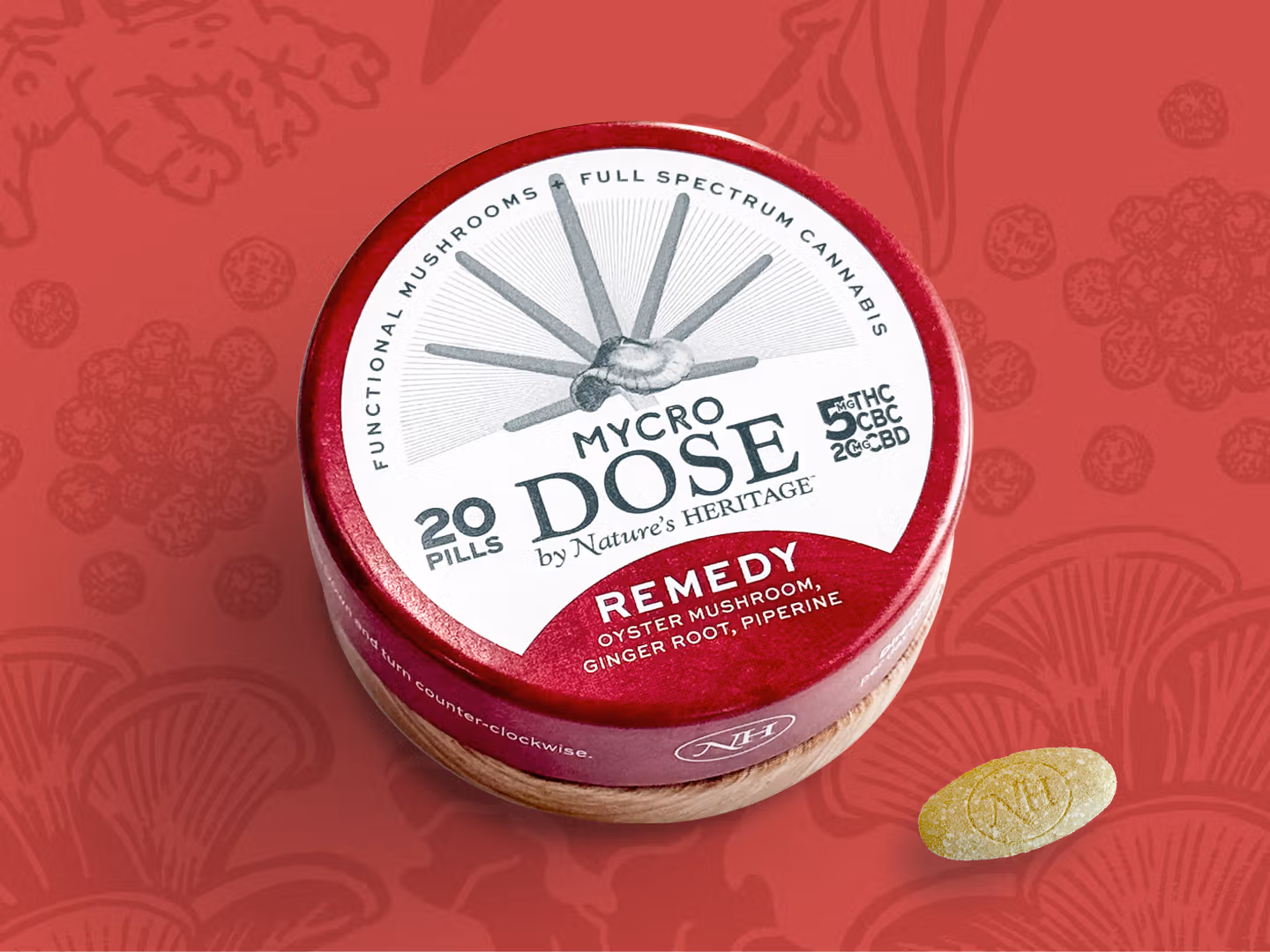 Mycro Dose Remedy Capsules 100mg (20ct)