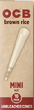 Brown Rice Mini Cones (10ct)
