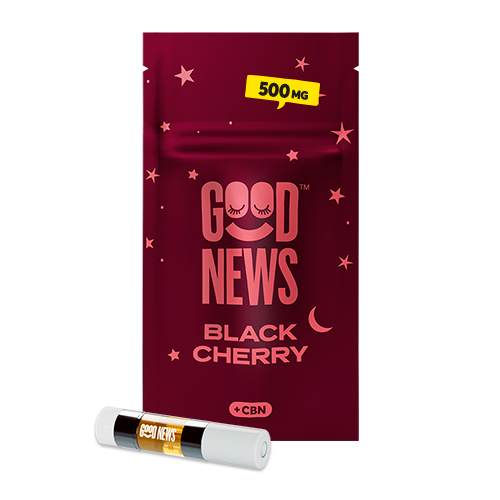 Good News Black Cherry + CBN 1:4 Cartridge 500mg