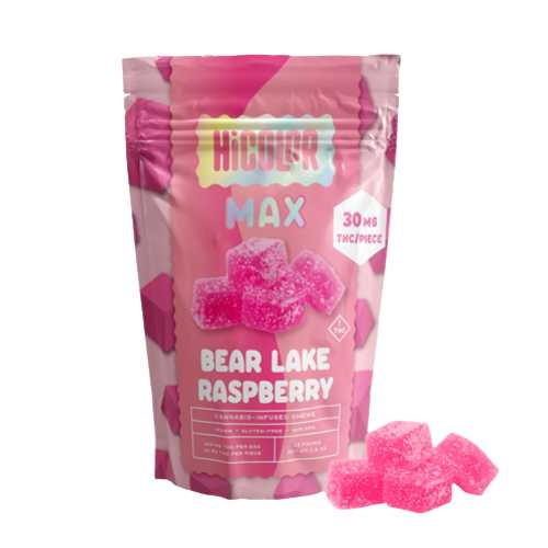 Vireo HiCOLOR Max Chews Bear Lake Raspberry 300mg (10ct) - NY