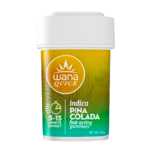 Organic Fast-Acting Indica Pina Colada Gummies