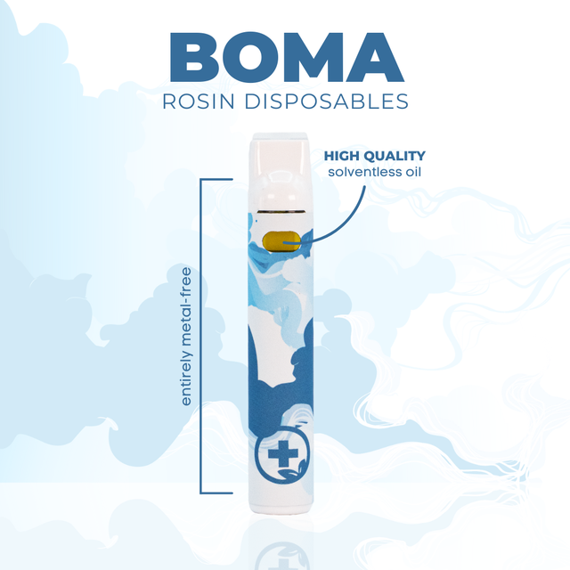 Gypsy Soap Live Rosin BOMA Disposable Vape Pen