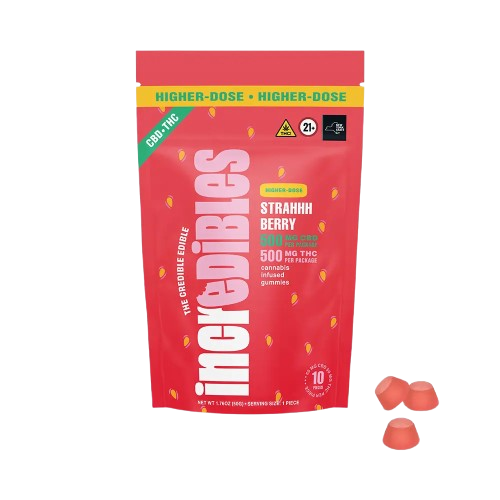 Strahhhberry 1:1 (THC:CBD) Gummies 1000mg