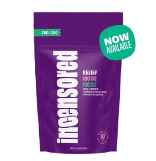 INCensored Grape Relief 1:1 200mg (10ct)