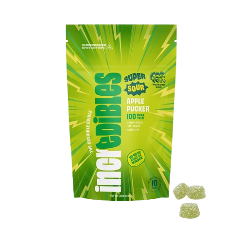 Super Sour Apple Pucker Gummies