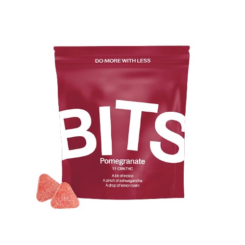 Bits Pomegranate 1:1 CBN:THC Troches 200mg (20ct) - PA