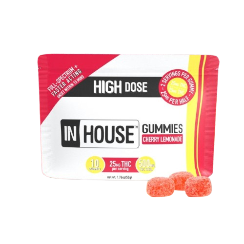 ARL Healthcare In-House Gummies 500mg (20pk)  - Cherry Lemonade - MA