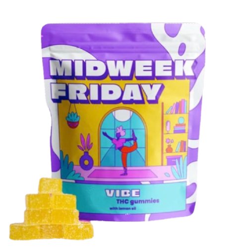 Hybrid Lemon Vibe Gummies