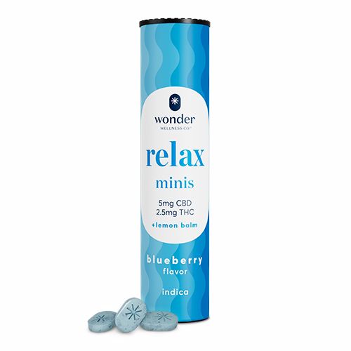 Wonder Minis Relax 2:1 Blueberry 100mg (40ct) - IL