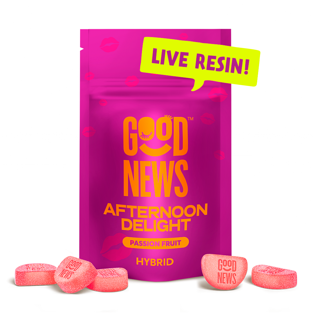 Afternoon Delight Passion Fruit Live Resin Gummies
