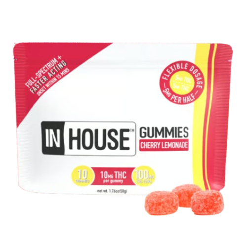 In House Cherry Lemonade Gummies 100mg (10ct) - IL