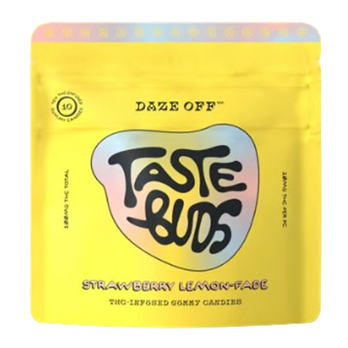 Daze Off Taste Buds Strawberry Lemon Fade Gummies 50mg (5ct) - IL