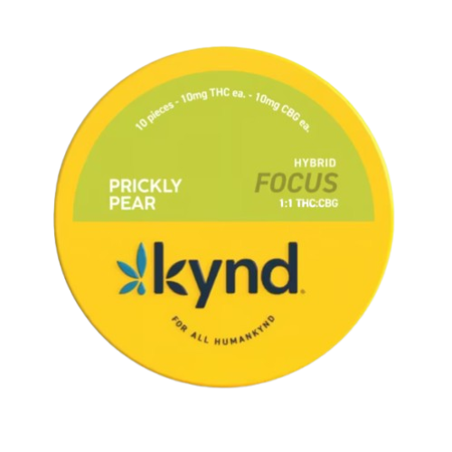 Kynd Prickly Pear 1:1 THC:CBG Gummy 100mg (10ct)