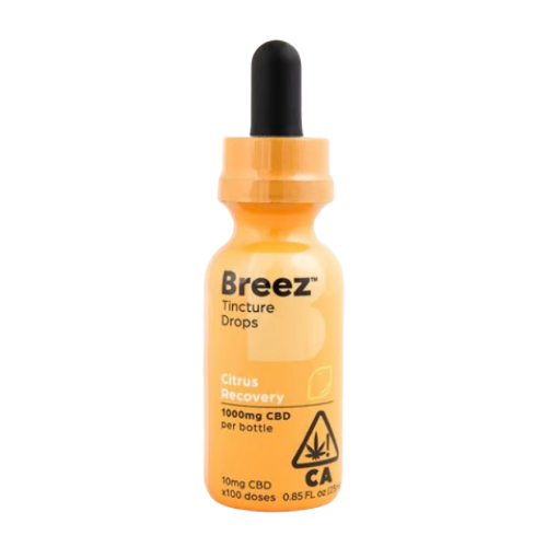 CBD-Only Recovery Citrus Tincture