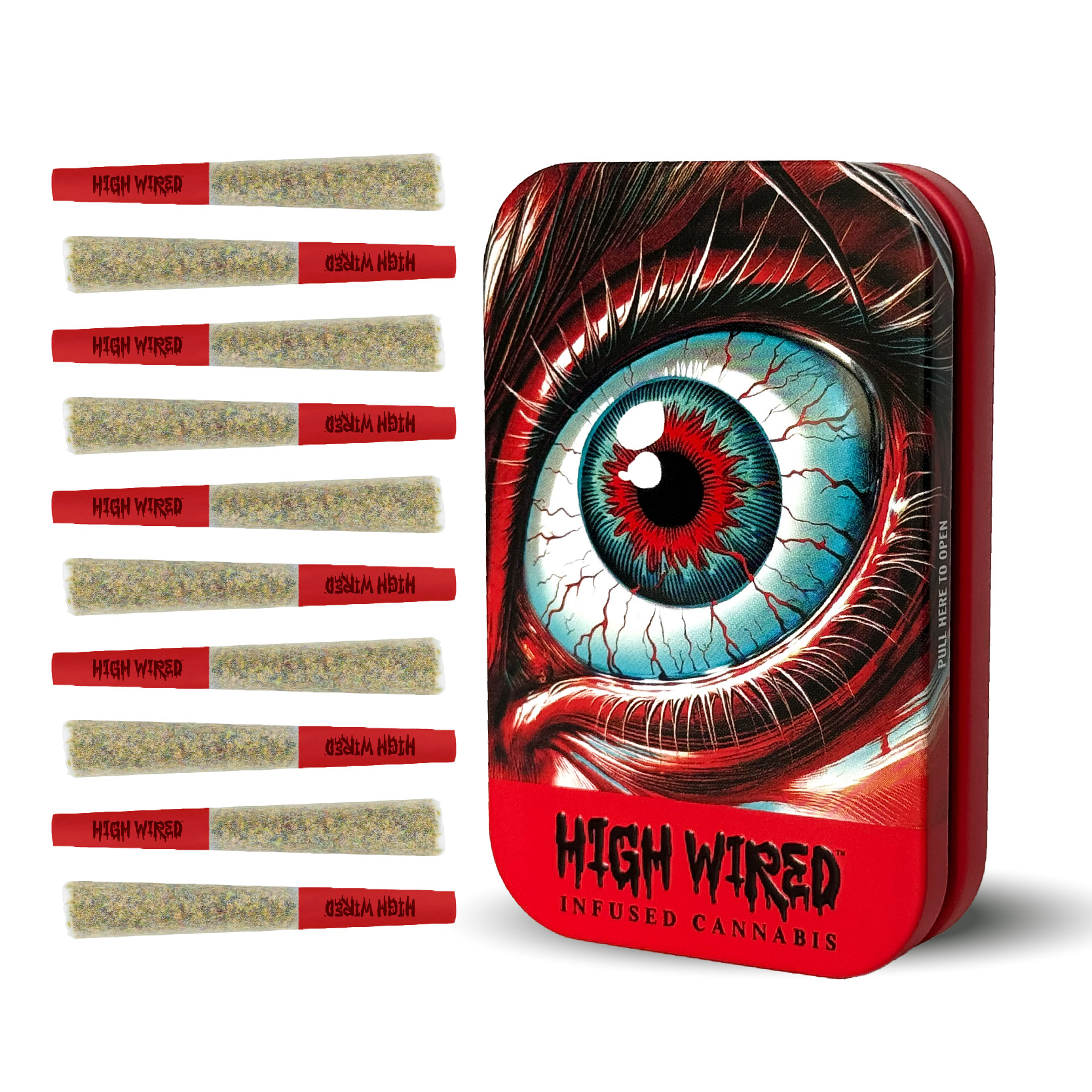 Banana Daddy High Wired Infused Pre-rolls  (10ct)