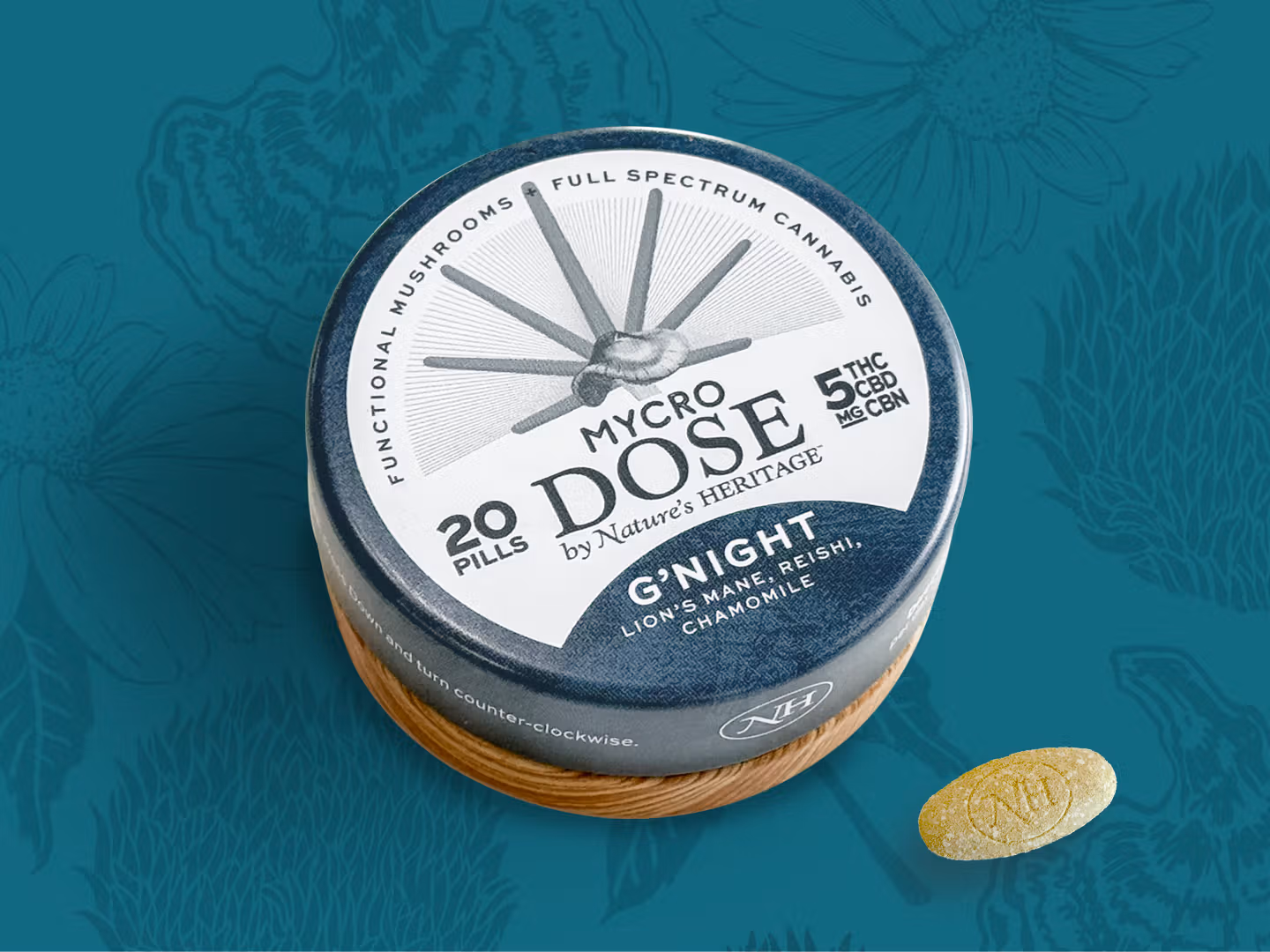 Mycro Dose G'Night Capsules 100mg (20ct)