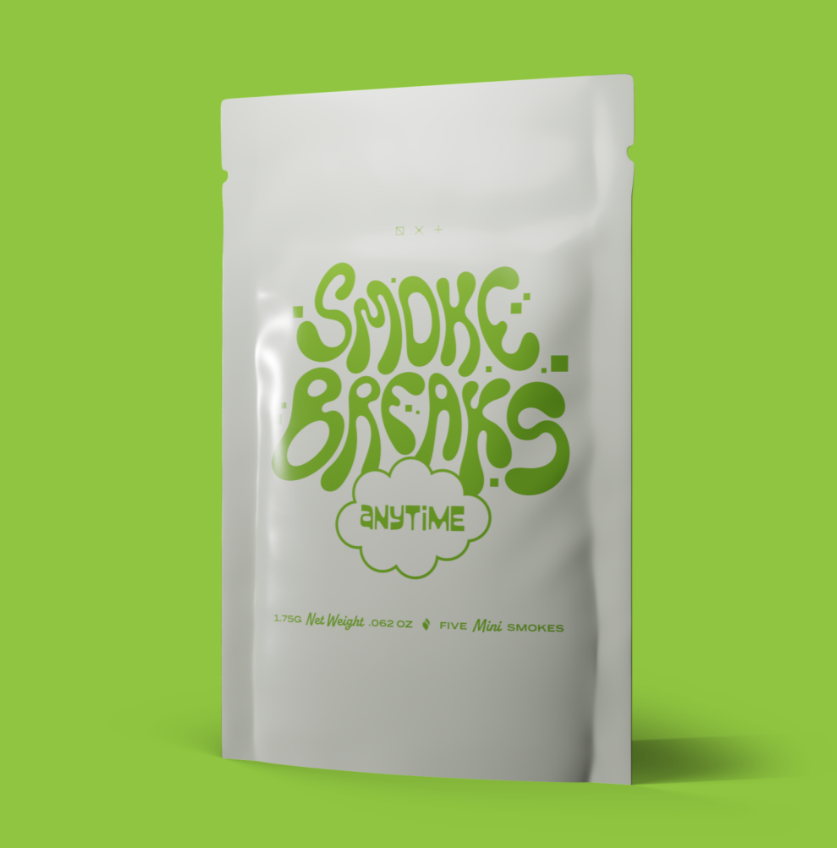 Lemon Fatman Smoke Breaks Infused Preroll Pack  (5ct)