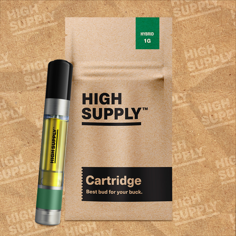 Blue Dream Strain Hybrid Cartridge by High Supply | Sunnyside