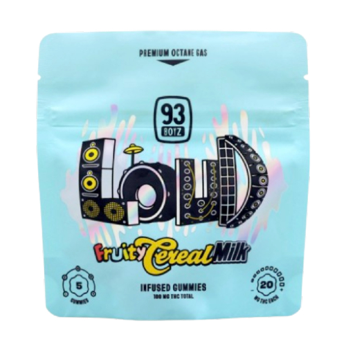 Hybrid Fruity Cereal Milk Gummies by 93 Boyz | Sunnyside