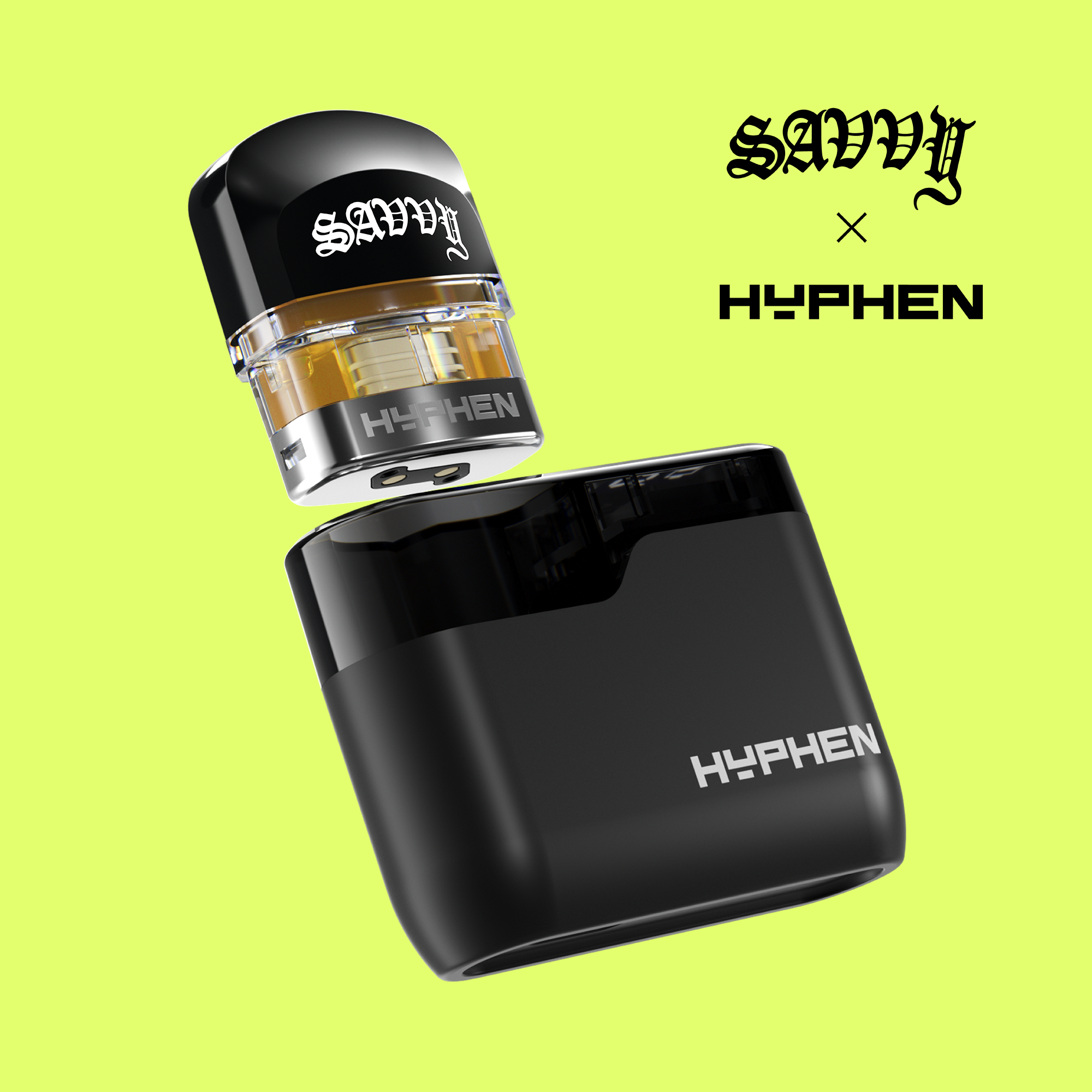 Grape Kush Savvy x Hyphen Disposable Pen