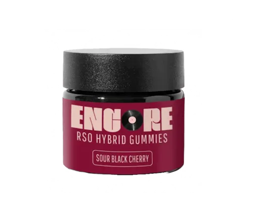 Sour Black Cherry RSO Gummy