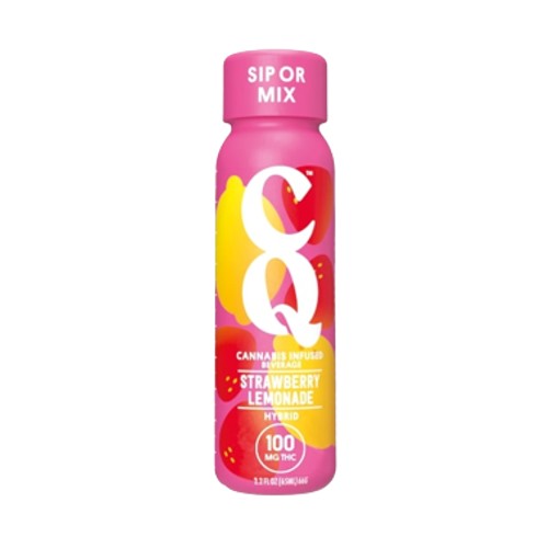 Cannabis Quencher Strawberry Lemonade Shot 100mg (1ct) - IL