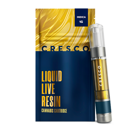 Gas Face Liquid Live Resin Cartridge