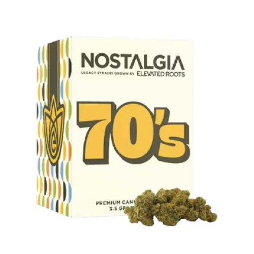 Afghani Nostalgia 70's Flower