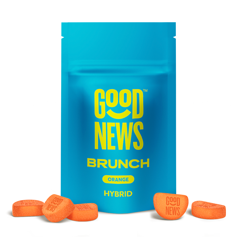 Good News Brunch Orange Gummies 100mg (20ct) - MA