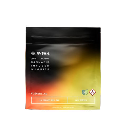 Rythm Solventless Clementine Gummy 100mg