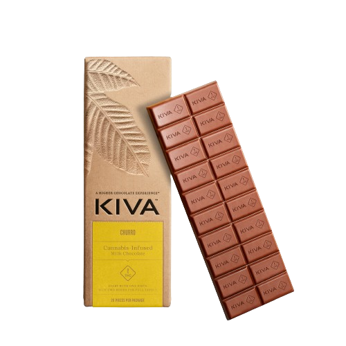 Klutch Kiva Churro Milk Chocolate Bar 100mg (20ct) - OH