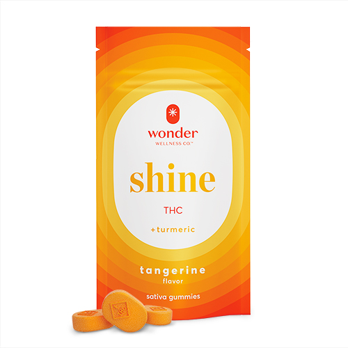 Wonder Shine Gummies Tangerine 100mg (20ct) - OH