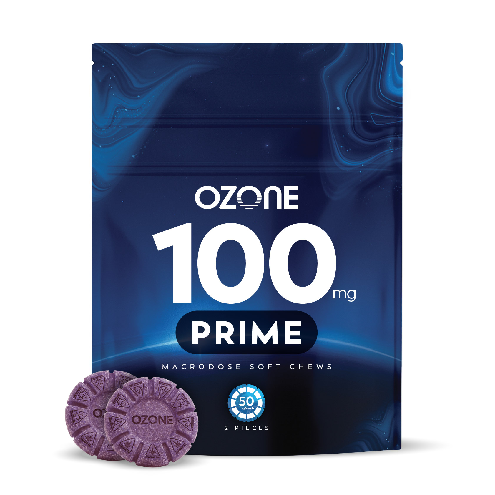 Wild Berry Macrodose Gummies 100mg (2ct)