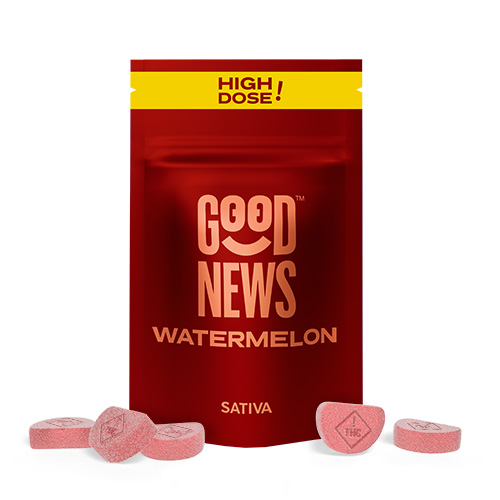 Good News High Dose Watermelon Gummies 550mg (10ct) - OH