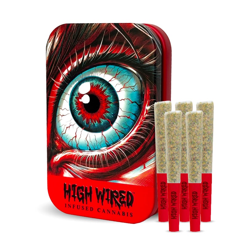 Citrus Mac High Wired Infused Preroll Pack  (5ct)