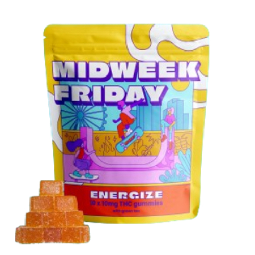 Sativa Energize Tangerine Gummies