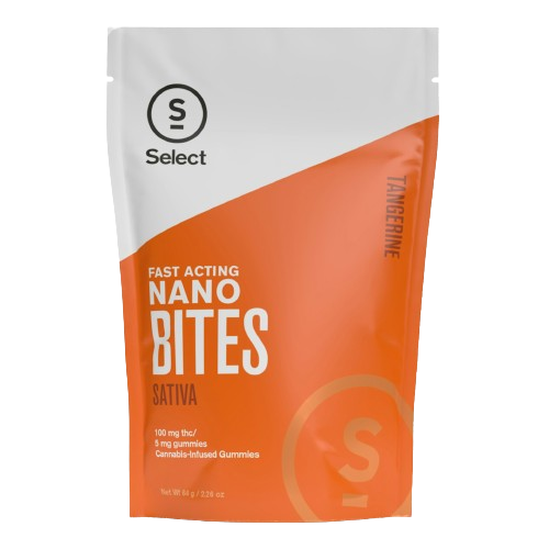 Curaleaf Select Nano Bites Tangerine Sativa 100mg (20ct) - NY