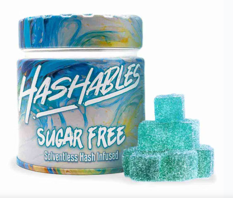 Sugar Free Blue Raspberry Gummies 100mg (20ct)