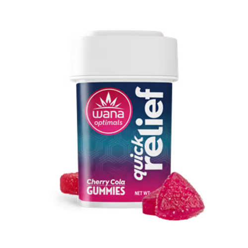 Optimals Quick Relief 1:1:1 THC:CBC:CBG Cherry Cola Gummies