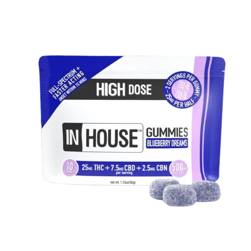 ARL Healthcare In-House Gummies 500mg (20pk)  - Blueberry - MA