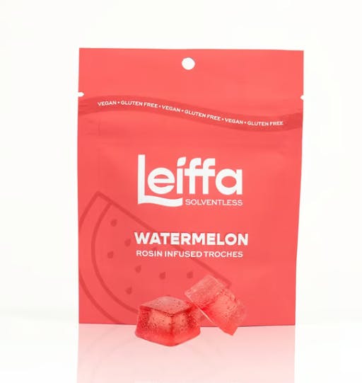 Leiffa Live Rosin Watermelon Troches 100mg (10ct) - PA