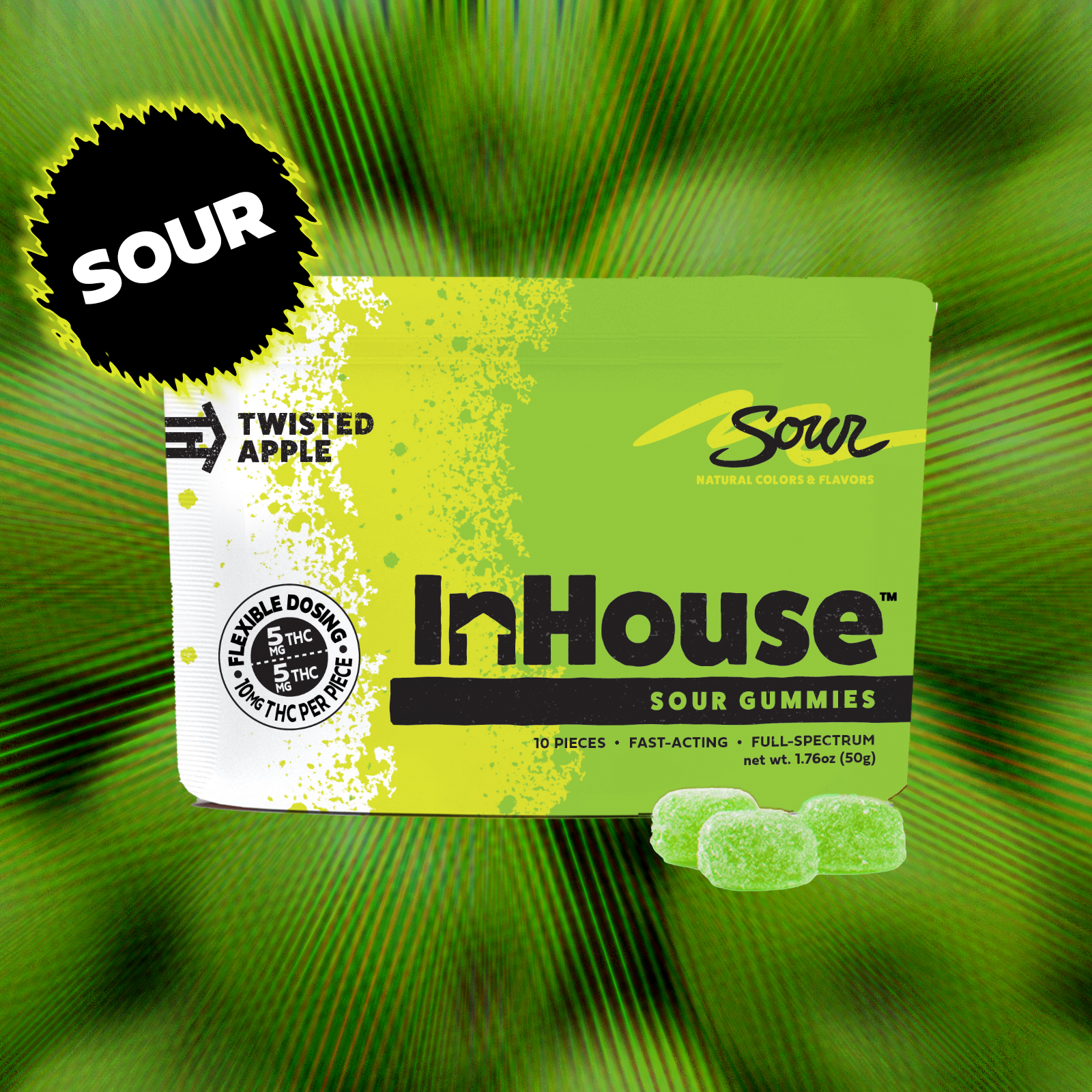Sour Apple Gummies
