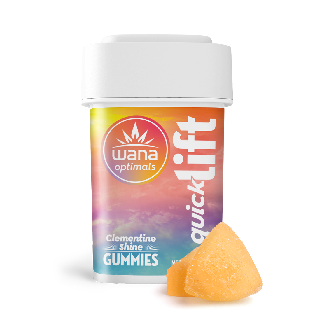 Organic Quick Clementine Shine 1:1:1 THC:CBG:THCV 100mg Gummies (10ct)